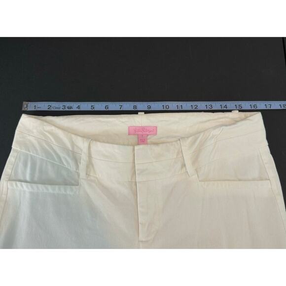 Lilly Pulitzer Resort White Jet Set Bootcut Trousers Size 6 Style 26666 - Picture 11 of 14